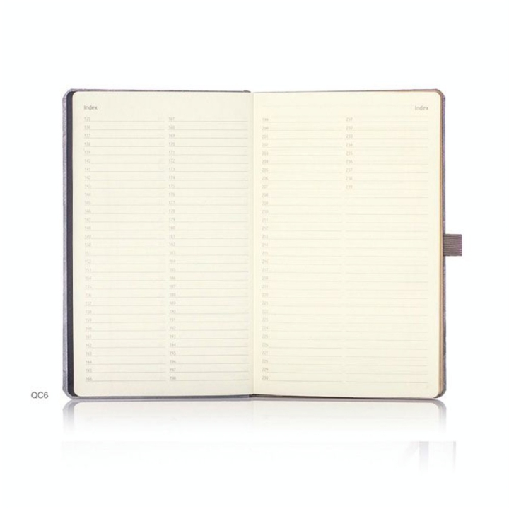 Carnet de notes ligné Harris 13 x 21 cm Marron - Castelli - Rougier et Plé