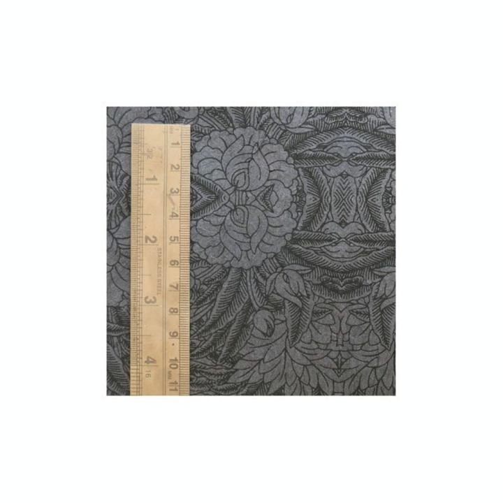 Papier Lokta 50 x 75 cm Rhododendron anthracite - Lamali - Rougier et Plé