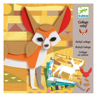 Collage relief Dans la nature - Djeco - Rougier et Plé