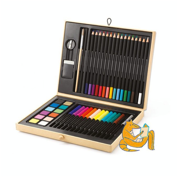Boîte de couleurs Matériel de dessin et peinture - Djeco - Rougier et Plé