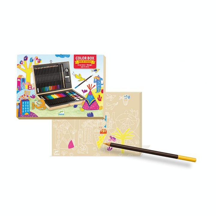 Boîte de couleurs Matériel de dessin et peinture - Djeco - Rougier et Plé
