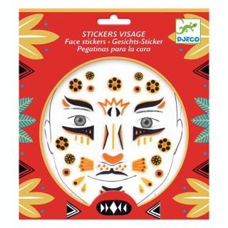 Stickers pour le visage Léopard - Djeco - Rougier et Plé