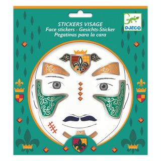 Stickers pour le visage Chevalier - Djeco - Rougier et Plé