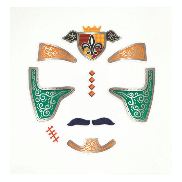 Stickers pour le visage Chevalier - Djeco - Rougier et Plé