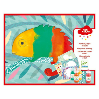 Activité peinture Les petits Petite barbouille - Djeco - Rougier et Plé