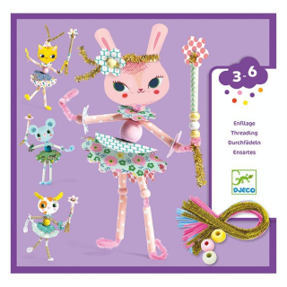 Activité enfilage Les petits Mes fées et moi - Djeco - Rougier et Plé