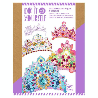 Activité DIY Mosaïques Diadèmes - Djeco - Rougier et Plé