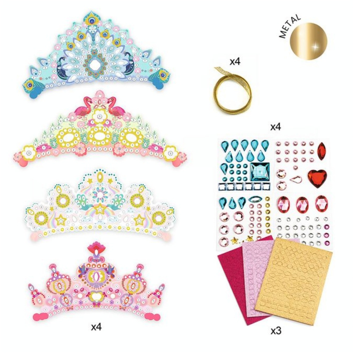 Activité DIY Mosaïques Diadèmes - Djeco - Rougier et Plé