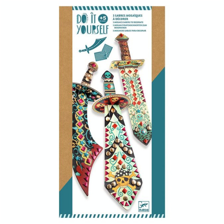 Activité DIY Mosaïques sabres - Djeco - Rougier et Plé
