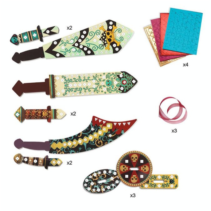 Activité DIY Mosaïques sabres - Djeco - Rougier et Plé