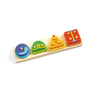 Jeu d'encastrement 1234 Basic - Djeco - Rougier et Plé