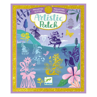 Activité collage Artistic patch Fairyland - Djeco - Rougier et Plé