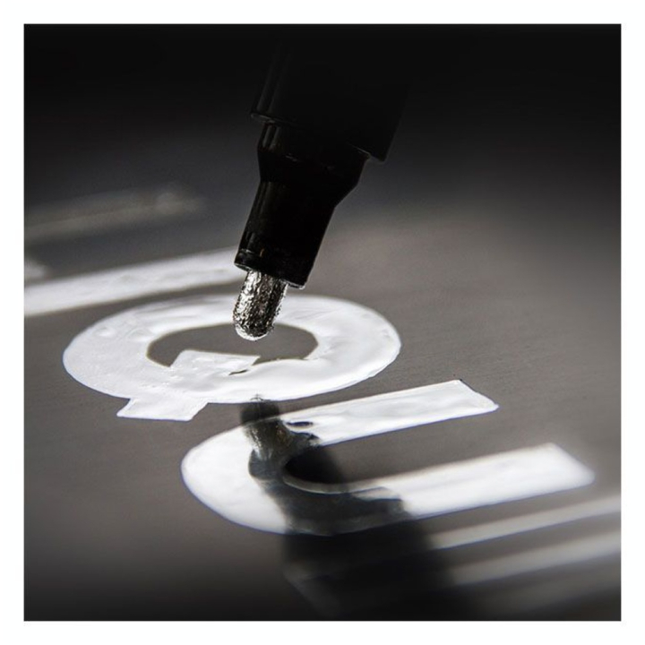 Marqueur Liquid Chrome effet Miroir 4 mm - Molotow - Rougier et Plé