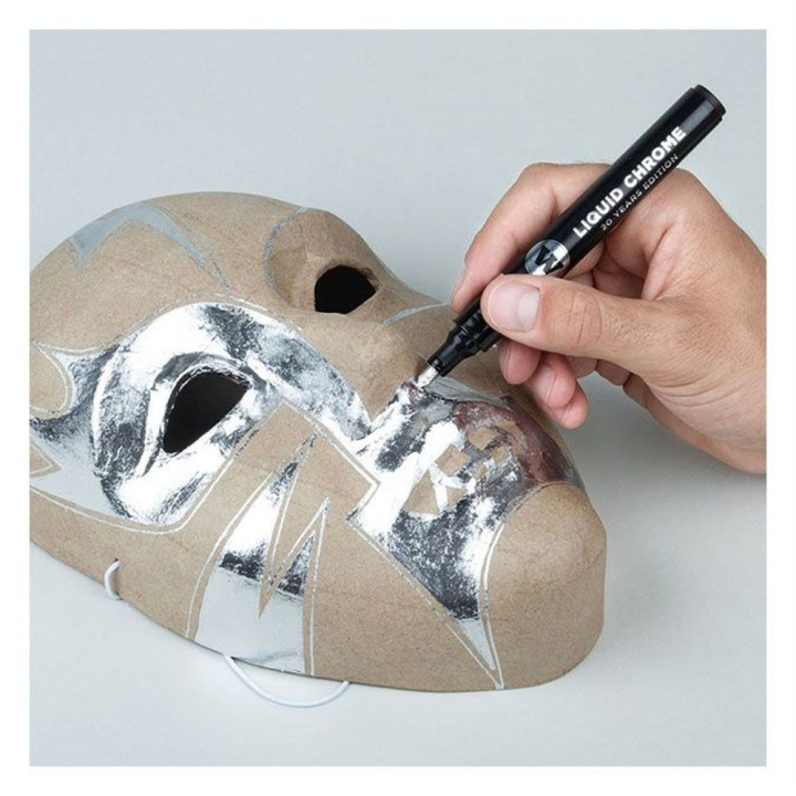Marqueur Liquid Chrome effet Miroir 5 mm - Molotow - Rougier et Plé