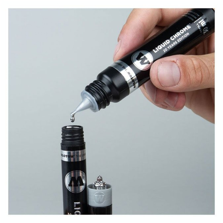 Encre Liduid Chrome effet Miroir 30 ml - Molotow - Rougier et Plé