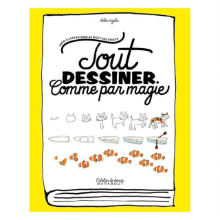 Livre Tout dessiner comme par magie - Marabout - Rougier et Plé