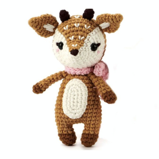 Kit de crochet animal Biche - Graine Créative - Rougier et Plé