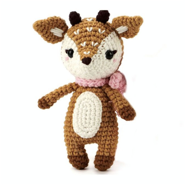 Kit de crochet animal Biche - Graine Créative - Rougier et Plé
