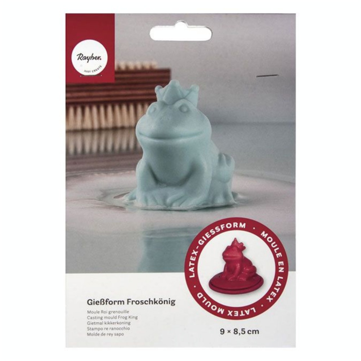 Moule en latex Grenouille 9 x 8,5 cm - Rayher - Rougier et Plé