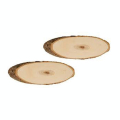 Rondelle de peuplier ovale 20 x 23 cm 2 pcs - Artemio - Rougier et Plé