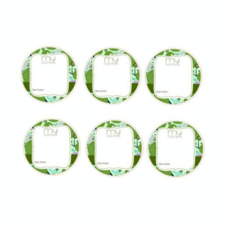 Étiquettes vierges rondes 6 pces - My Cosmetik - Rougier et Plé