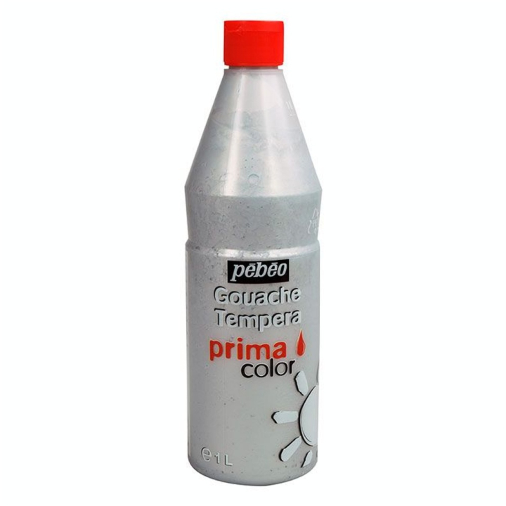 Peinture enfant gouache Prima 1000 ml Argent - Pébéo - Rougier et Plé