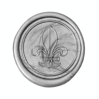 Sceau gravé symbole Fleur de lys - Jacques Herbin - Rougier et Plé