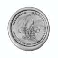 Sceau gravé symbole Fleur de lys - Jacques Herbin - Rougier et Plé