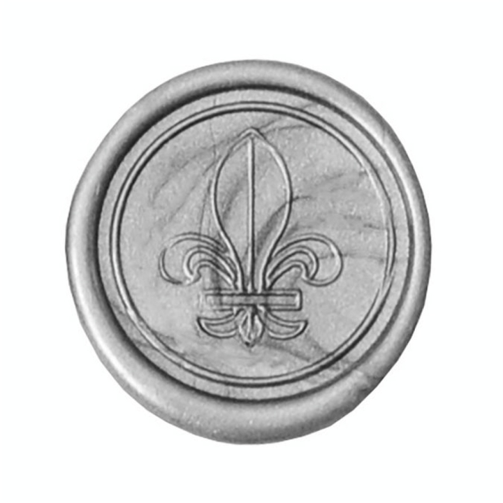 Sceau gravé symbole Fleur de lys - Jacques Herbin - Rougier et Plé