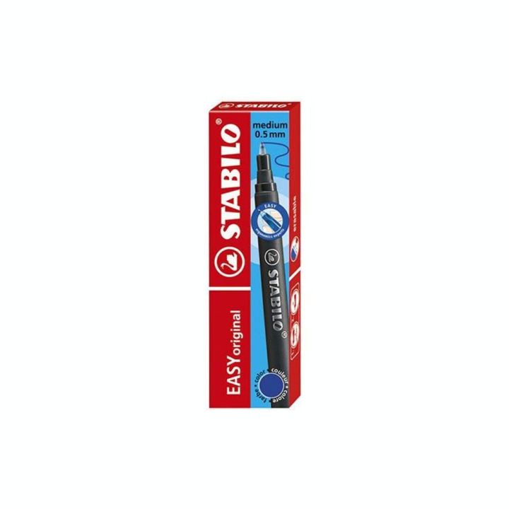 Recharge pour stylo EasyOriginal 0.5 mm Bleu 3 pcs - STABILO - Rougier et Plé