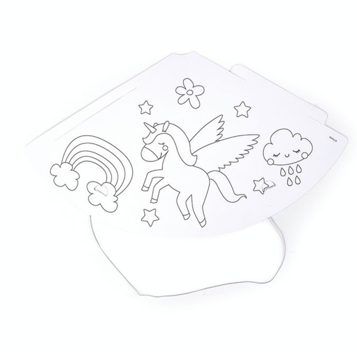 Chapeau pointu Licorne 6 pcs - Graine Créative - Rougier et Plé