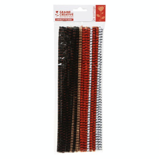 Chenille cure-pipe Tigré 30 cm 40 pcs - Graine Créative - Rougier et Plé