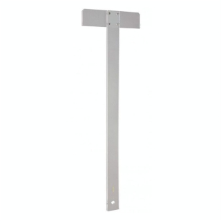 Té à tête fixe vissée 2 bords antitaches 80 cm - Minerva - Rougier et Plé