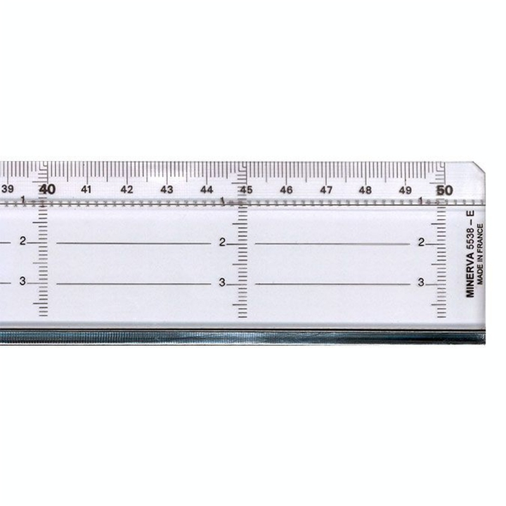 Règle à lavis 60 cm métal - Minerva - Rougier et Plé
