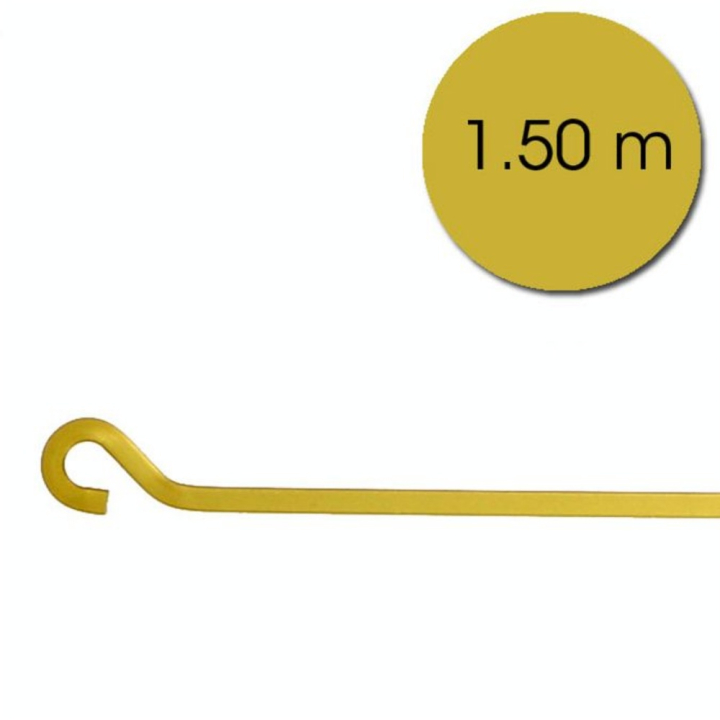 Tige pour cimaise Crosse anodisé Or 150 cm - CiviC - Rougier et Plé
