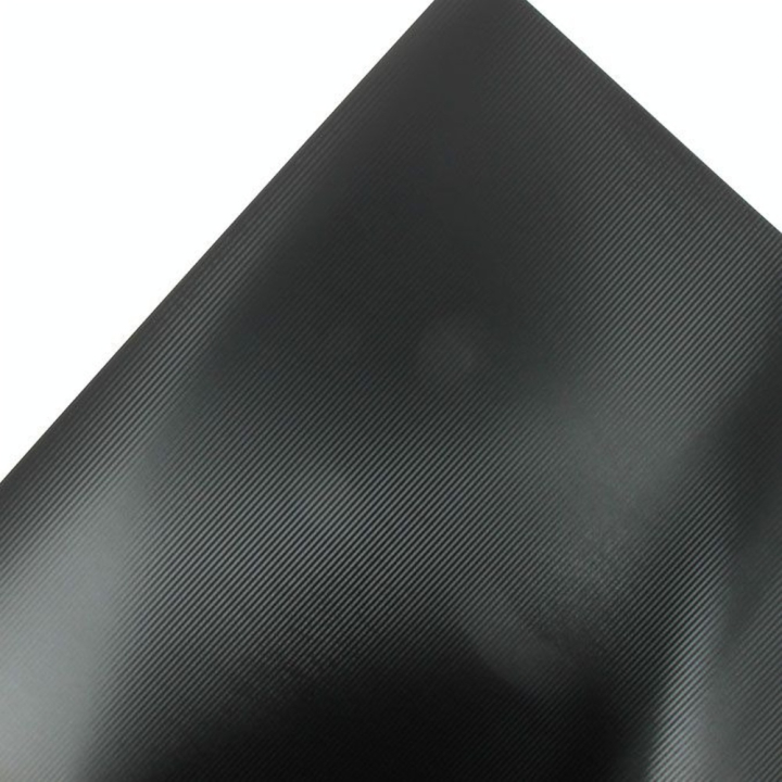 Papier Création 50 x 65 cm 250 g/m² Noir brillant à chevrons - Corect Art - Rougier et Plé