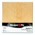 Placage bois naturel Hêtre blanc ep. 0,6 mm 30 x 30 cm - Rougier&Plé - Rougier et Plé