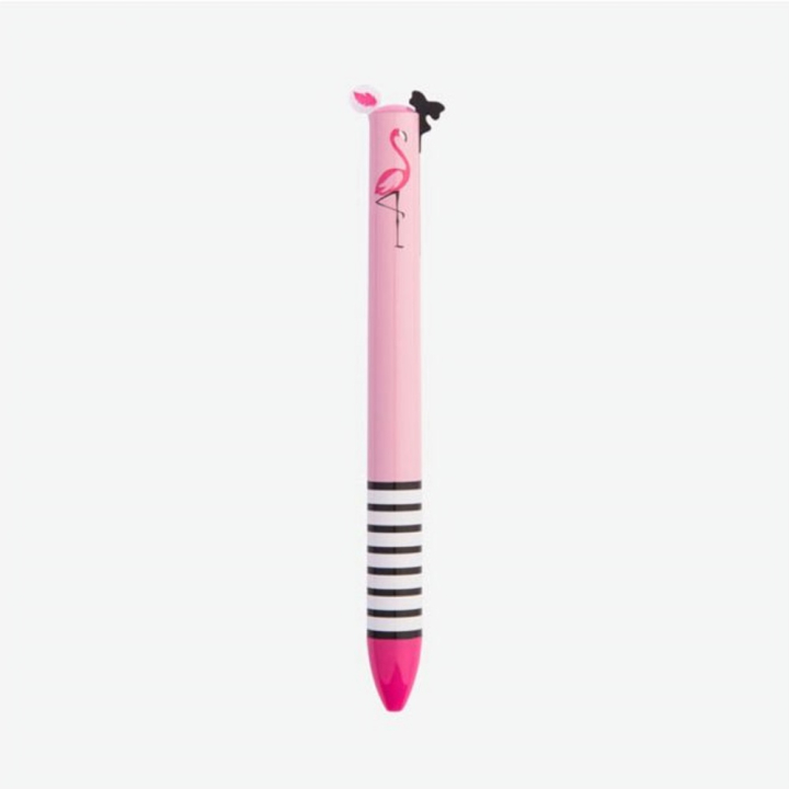 Style bille Click & Clack 2 couleurs miss flamingo - Legami - Rougier et Plé