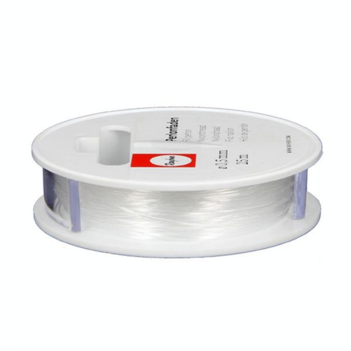 Fil perlon transparent Ø 0.5 mm x 25 m - Rayher - Rougier et Plé