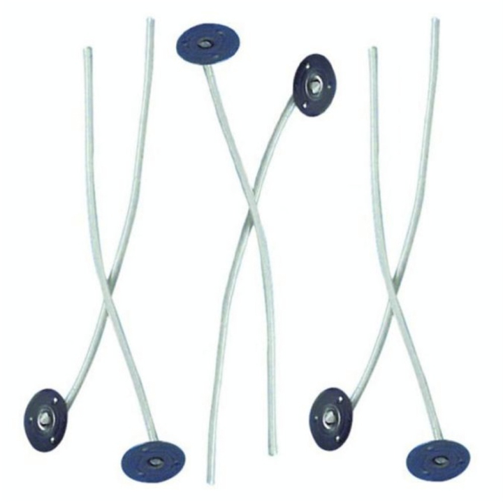 Mèche à bougie cirées 15 cm 6 pcs - Rayher - Rougier et Plé