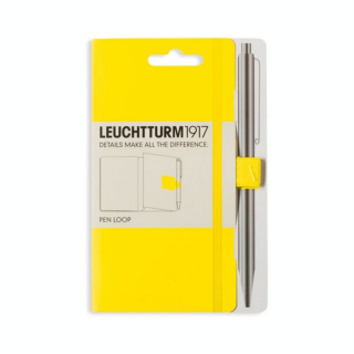 Attache stylo pour carnet Pen Loop Citron - Leuchtturm1917 - Rougier et Plé