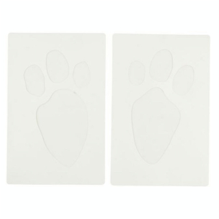 Pochoir Empreinte de Lapin 2 pcs - CTOP - Rougier et Plé