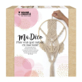 Suspensions cercle en bambou kit macramé 26 x 70 cm - Graine Créative - Rougier et Plé