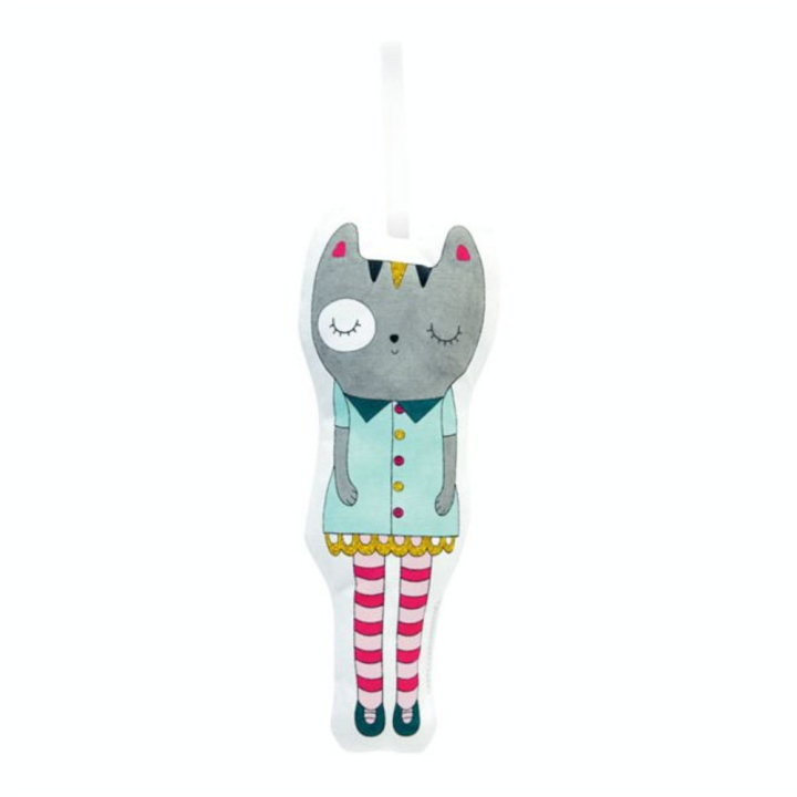 Peluche à peindre Huguette le Chat - Avenue Mandarine - Rougier et Plé