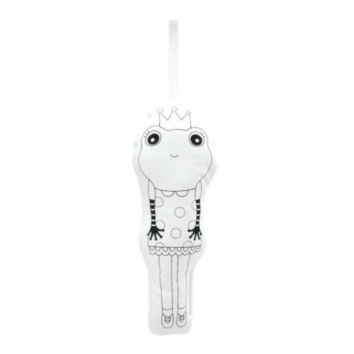 Peluche à peindre Georgette la Grenouille - Avenue Mandarine - Rougier et Plé