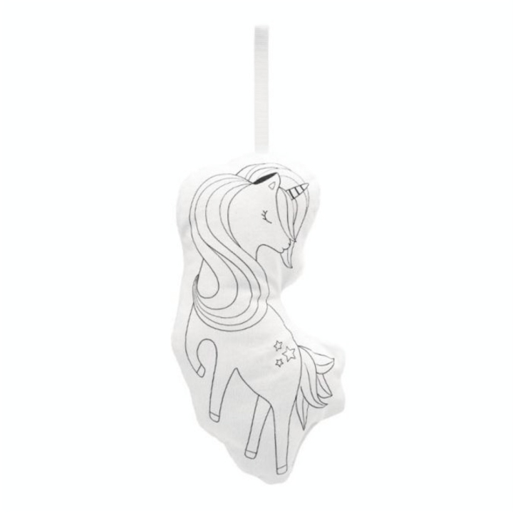 Peluche à peindre Simone la Licorne - Avenue Mandarine - Rougier et Plé