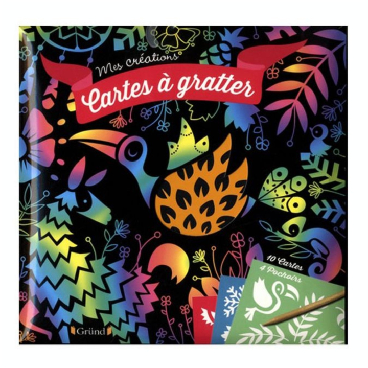 Mes créations Cartes à gratter pochoirs - Gründ - Rougier et Plé