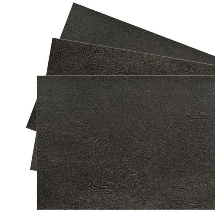 Plat de couverture Grain cuir A4 250 g/m² Noir 25 pcs - Gbc - Rougier et Plé