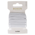 Élastique tressé Blanc demi large 10 g - 3 m - Bohin - Rougier et Plé