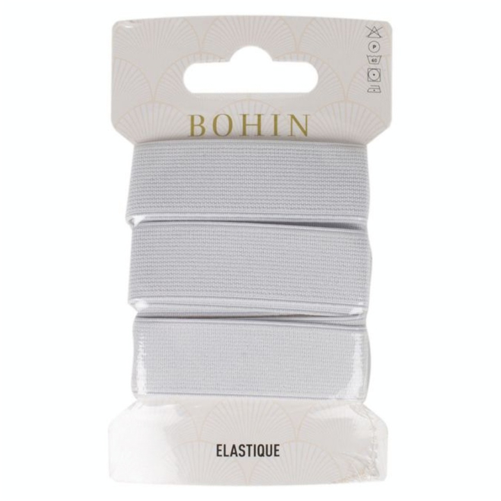 Élastique tissé souple Blanc 18 mm x 0,8 m - Bohin - Rougier et Plé